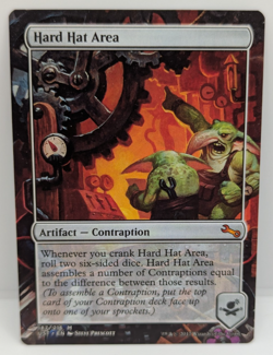 MTG Hard Hat Area Unstable Regular NM - Image 1