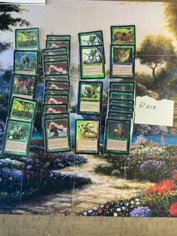 475 MTG Old Frame Foils - Green Lot - Shooting Star Foils 💫 - Image 1