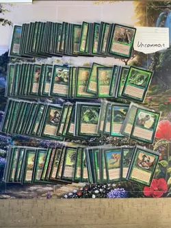 475 MTG Old Frame Foils - Green Lot - Shooting Star Foils 💫 - Image 3