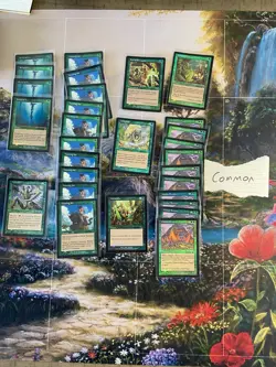 475 MTG Old Frame Foils - Green Lot - Shooting Star Foils 💫 - Image 4