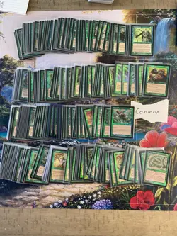 475 MTG Old Frame Foils - Green Lot - Shooting Star Foils 💫 - Image 5