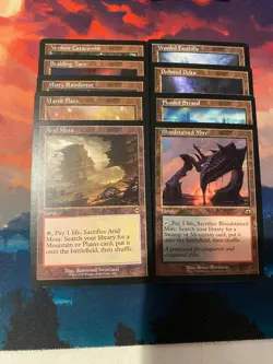 MTG MH2 & MH3 Fetch Lands Retro Frame Lot of 9 - Image 1