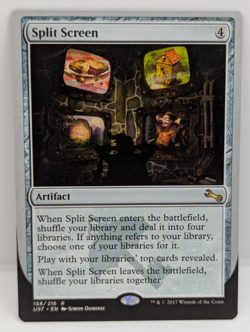 MTG Split Screen Unstable Regular NM - Image 1