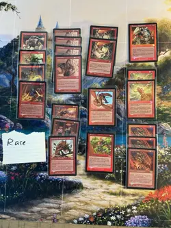 550 MTG Old Frame Foils - Red Lot - Shooting Star Foils 💫 - Image 1