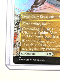 Miles Morales Ultimate Spider-Man M0211 Foil - Marvel MTG NM - Image 4