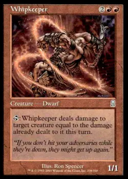 MTG Odyssey Whipkeeper 228 Uncommon - Image 1
