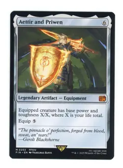 Aettir and Priwen 0253, Final Fantasy, FIN MTG TCG non - Image 1