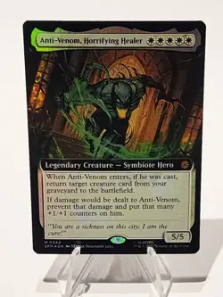 Anti-Venom, Horrifying Healer - MTG - Marvel Spider-Man MYTHIC #0244 (NM, FOIL) - Image 1