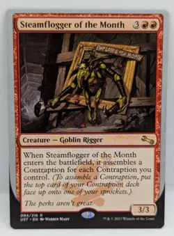 MTG Steamflogger of the Month Unstable Regular NM - Image 1