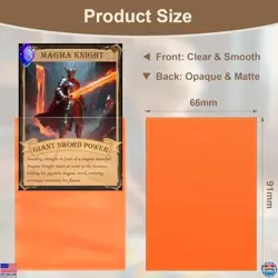 1200 MTG Card Sleeves - Premium Matte Protectors for TCG, Baseball & Football - Image 2