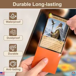 1200 MTG Card Sleeves - Premium Matte Protectors for TCG, Baseball & Football - Image 3
