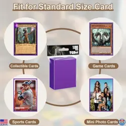 1200 MTG Card Sleeves - Premium Matte Protectors for TCG, Baseball & Football - Image 4