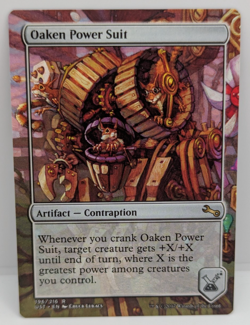 MTG Oaken Power Suit Unstable Regular NM - Image 1
