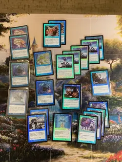 405 MTG Old Frame Foils - Blue Lot - Shooting Star Foils 💫 - Image 1