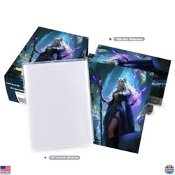 100 Cat Warlock MTG Card Sleeves + 100 Inner Sleeves - Textured Art for Cards - Image 5