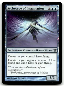 MTG Archetype of Imagination U Born of the Gods 32 LP - Image 1