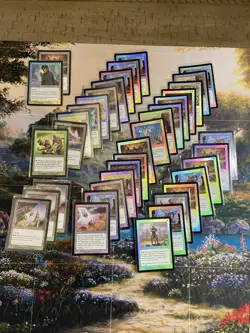 469 MTG Old Frame Foils - White Lot - Shooting Star Foils 💫 - Image 1