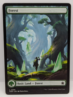 MTG Forest (0291) Foundations Regular NM - Image 1