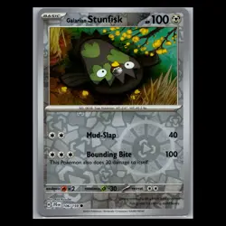 Journey Together - Galarian Stunfisk - 106/159 - Reverse Holo - Pokemon TCG - Image 1