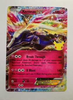 Pokemon TCG XERNEAS EX 97/146 25th Celebrations Classic Collection - Image 1