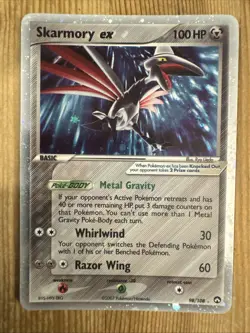 Skarmory Ex - 98/108 - Pokemon Power Keepers Ultra Rare NM - Image 1