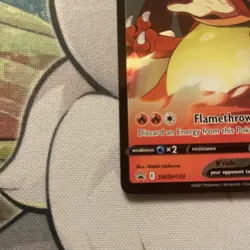 Pokemon 25th Celebrations - Lance’s Charizard V - SWSH133 - Full Art Rare - MINT - Image 5