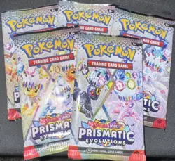 Pokemon TCG Prismatic Evolutions SEALED Booster Packs - Image 1