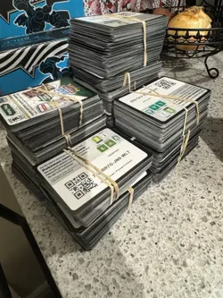 1200 Pokemon Code Cards - Image 1