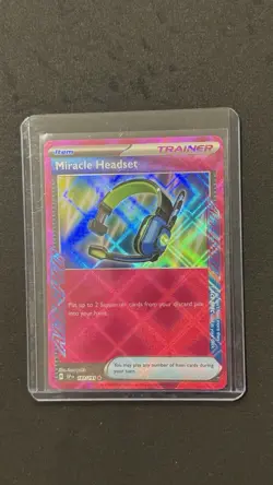 Miracle Headset 183/191 ACE SPEC Surging Sparks Pokemon Pack Fresh Near Mint NM - Image 1