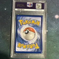 2025 POKEMON WHT EN-WHITE FLARE BLACK WHITE RARE #173 RESHIRAM EX PSA 9 - Image 2