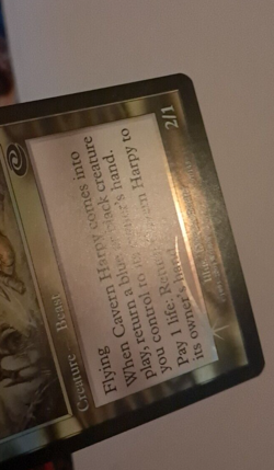 Cavern Harpy MP FOIL MTG Planeshift Magic the Gathering - Image 4