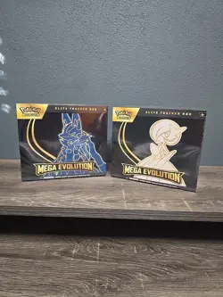 Pokemon Mega Evolution Elite Trainer Box ETB Set of 2 - Image 1