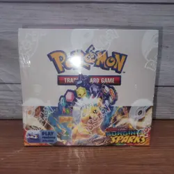 Pokemon TCG: Scarlet & Violet Surging Sparks Factory Sealed Booster Box 36 Packs - Image 1