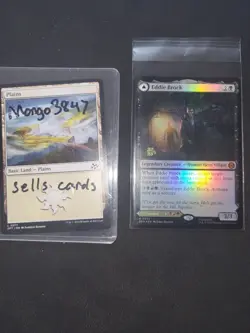 MTG Prerelease FOIL EDDIE BROCK VENOM LETHAL PROTECTOR Spider-Man PROMO - Image 3