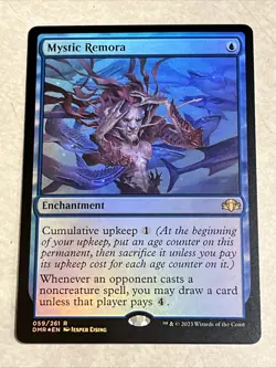 Mystic Remora Dominaria Remastered Foil - Image 1