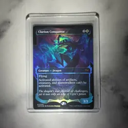 Clarion Conqueror (Showcase) Tarkir: Dragonstorm Foil - Image 1