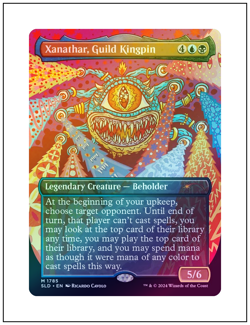 1x Xanathar, Guild Kingpin, Foil, Secret Lair Drop, MTG NM - Image 1