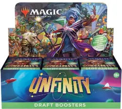 Wizards of The Coast Magic: The Gathering Unfinity Draft Booster Box | 36 Packs - Image 1