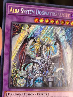 Yugioh Alba System Dogmatikalamity BLMM-EN011 Secret Rare 1st Edition NM - Image 3