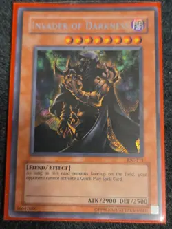 Yugioh Invader Of Darkness IOC-111 Secret Rare Original Print LP - Image 1