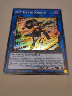 S:P Little Knight RA03-EN049 Super Rare SR Mint 1st Ed Yugioh - Image 1