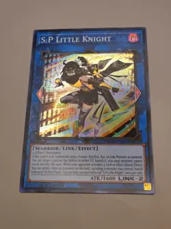 S:P Little Knight RA03-EN049 Super Rare SR Mint 1st Ed Yugioh - Image 2