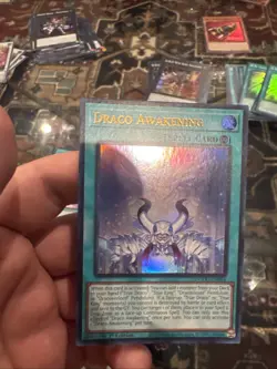 Yugioh Draco Awakening DOOD-EN064 1st Edition Ultra Rare NM In Hand - Image 1