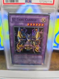 PSA 9 YuGiOh XZ-Tank Cannon MFC-053 1st Edition Magician's Force MINT - Image 4