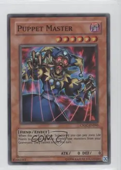 Puppet Master Unlimited YuGiOh Crossroads of Chaos #CSOC-EN090 2008 READ - Image 1