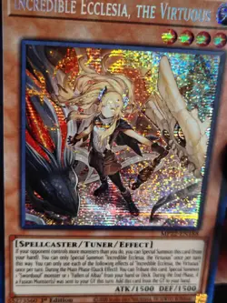 Yugioh - Incredible Ecclesia, The Virtuous MP22-EN188 1st Edition Secret Rare NM - Image 4
