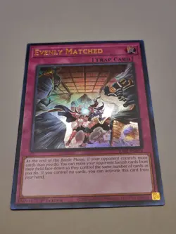 Yugioh Evenly Matched Ultra Rare RA01-EN074 NM - Image 1