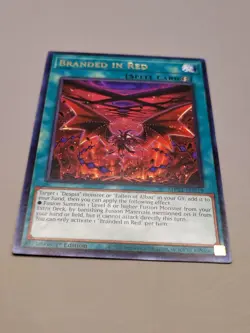 Branded in Red - MP22-EN219 - Rare - 1st Edition Yugioh - Image 1
