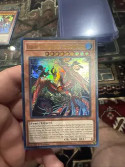 Yugioh! 3x Radiant Typhoon Fonix the Great Flame DOOD-EN017 Ultra Rare 1st Ed NM - Image 1