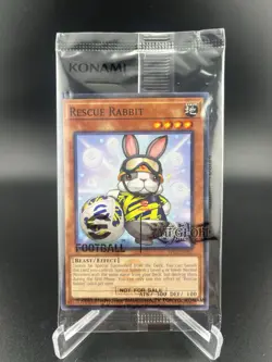 Rescue Rabbit + Neymar Jr - 2025 eFootball Promo Set - Yugioh OTS SEALED - Image 1